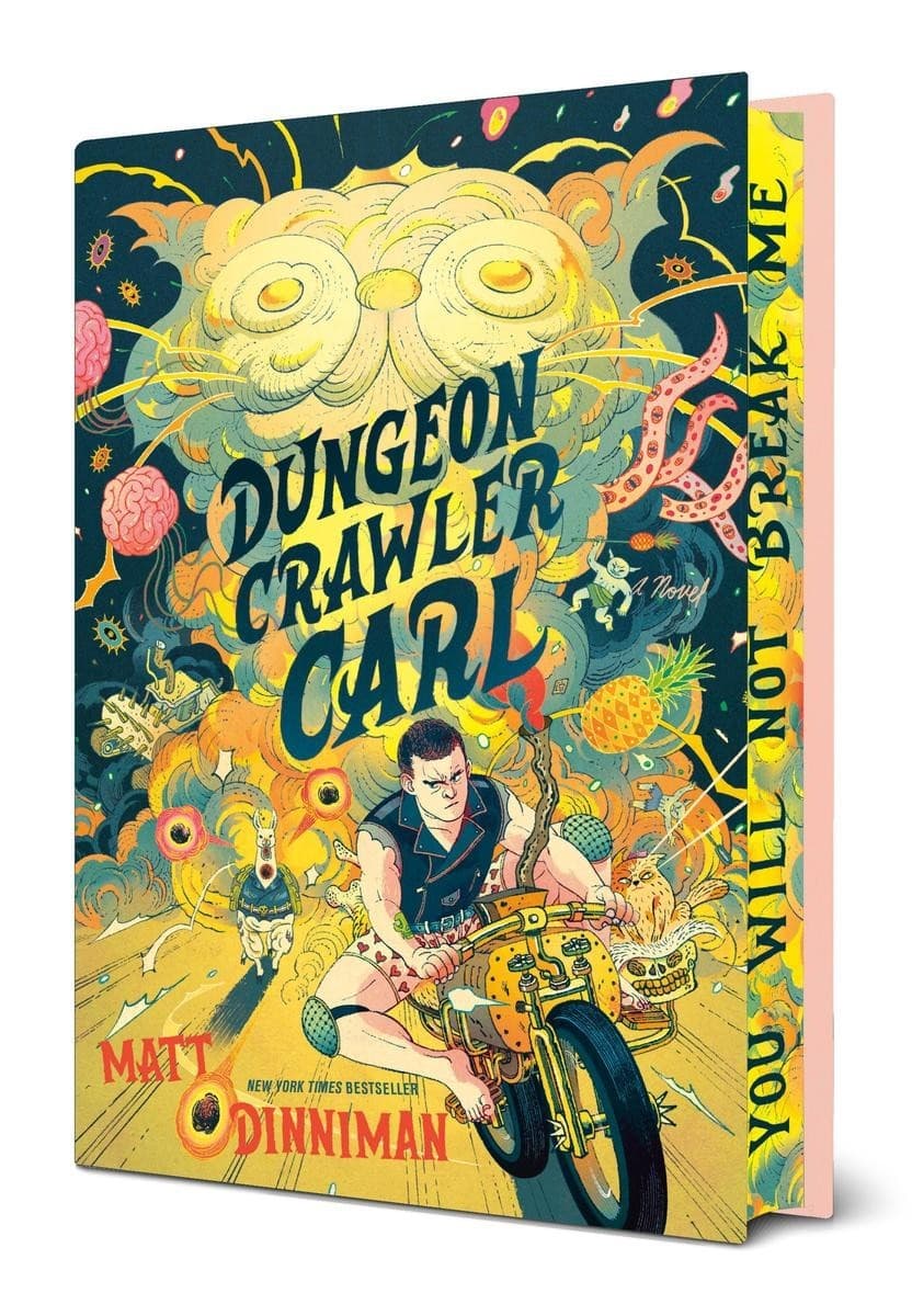 Matt Dinniman SIGNED Dungeon Crawler Carl Deluxe Illustrated Edition PRESALE
