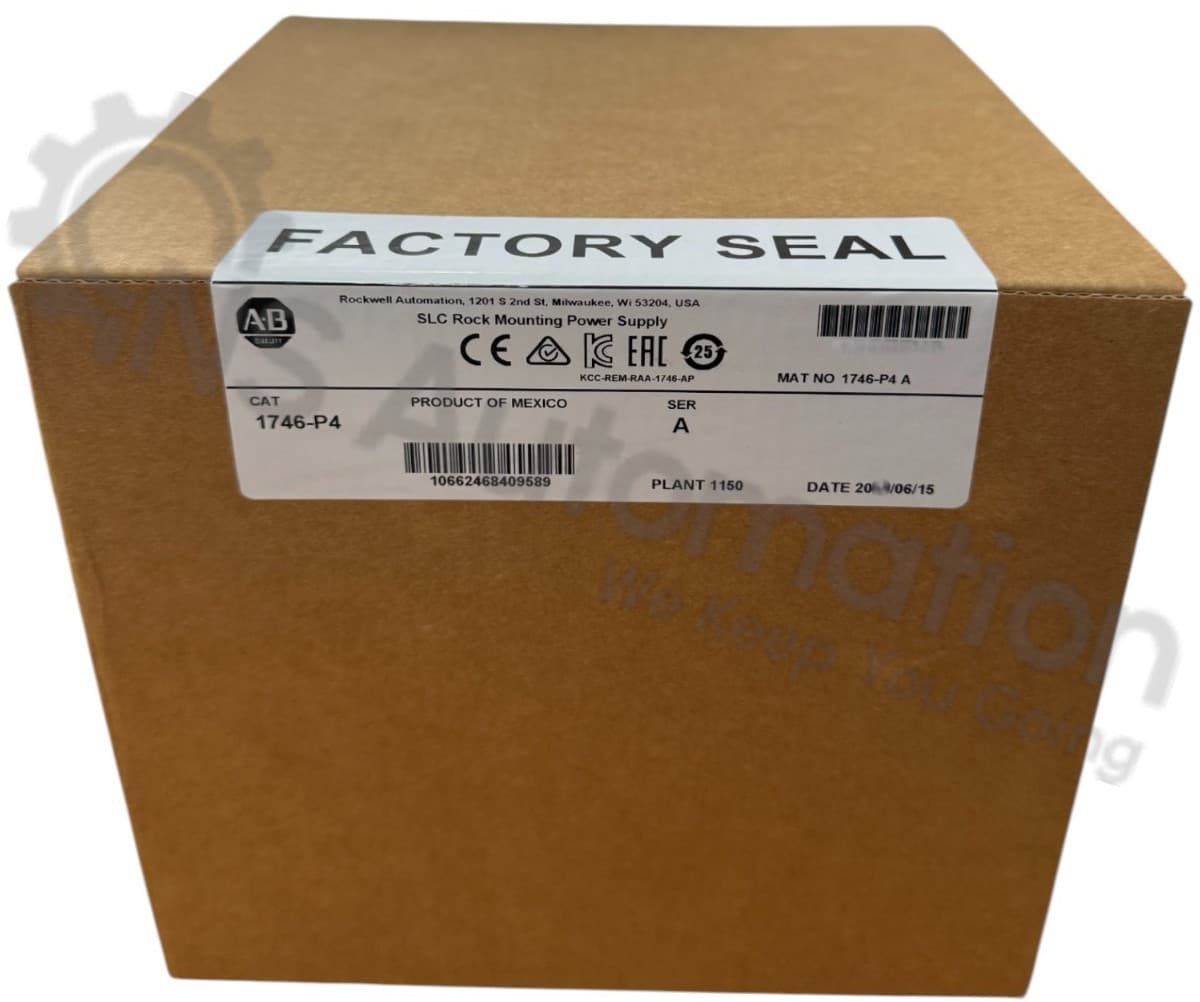 ALLEN BRADLEY SLC Rack Mounting Power Supply 1746-P4 / 1746P4 / 1746 P4