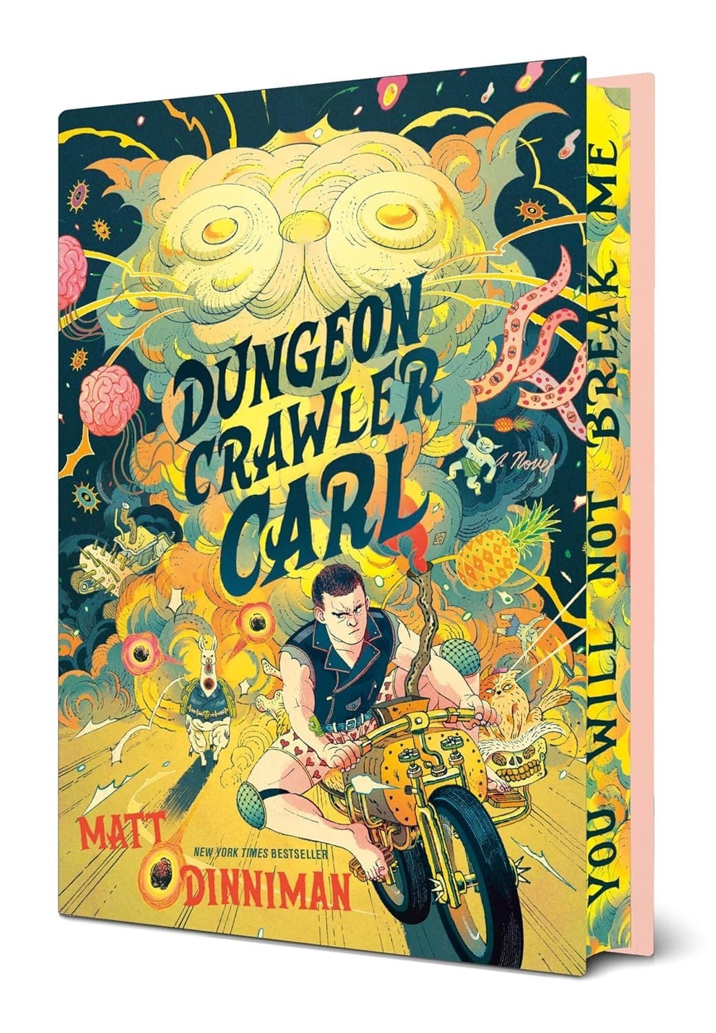 Matt Dinniman SIGNED BOOK Dungeon Crawler Carl DELUXE EDITION Hardcover PRESALE!