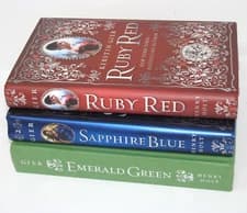 Lot 3 Kerstin Gier Books Ruby Red Trilogy Ruby Red Sapphire Blue Emerald Green