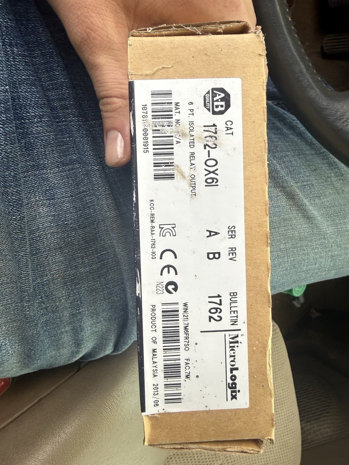 Allen Bradley 1762-ox6i. New Factory Seal