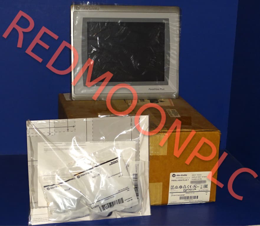 IN ORIGINAL BOX Allen Bradley 2711P-T10C22D9P Series A 0 Min Run-Time NOT CHINA