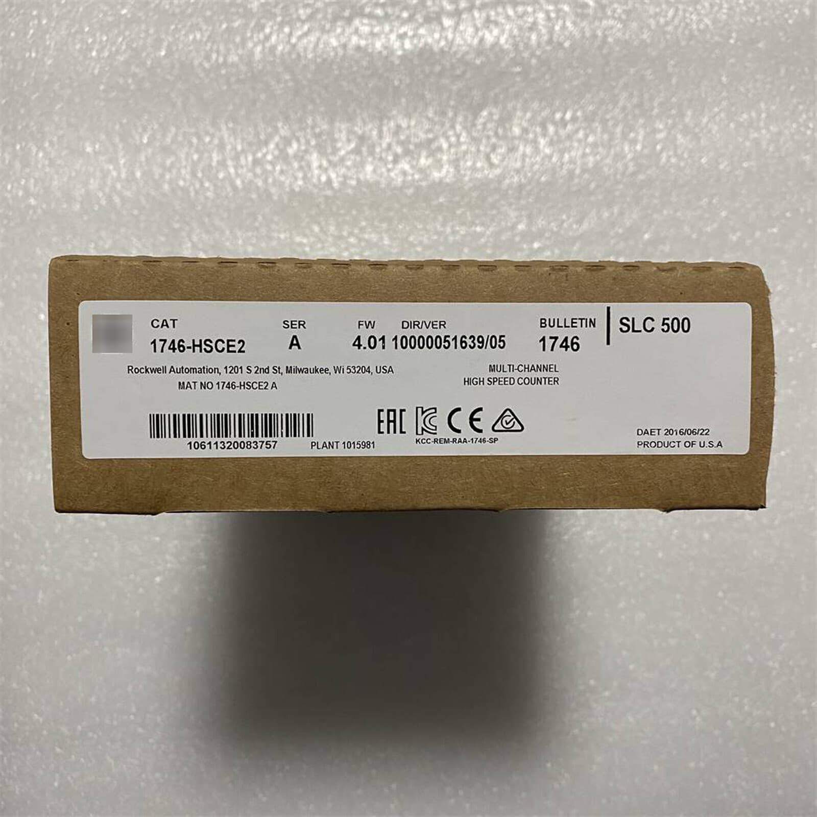 New IN BOX 1746-HSCE2 1746-HSCE2 SLC High Speed Module one year warranty#RX