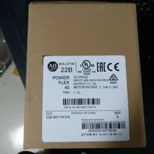 New Sealed 22B-B017N104 ALLEN BRADLEY PowerFlex 40 AC Drive 17A 5HP AB