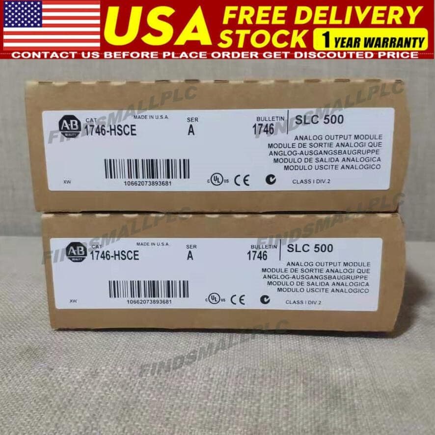 NEW FACTORY SEALED AB 1746-HSCE SER A SLC 500 HIGH SPEED MODULE 1746HSCE