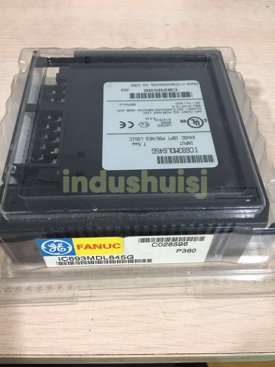 OGE Fanuc IC693MDL645 24VDC Input Module IC693MDL645G 16PT POS/NEG LOGIC 7.5ma