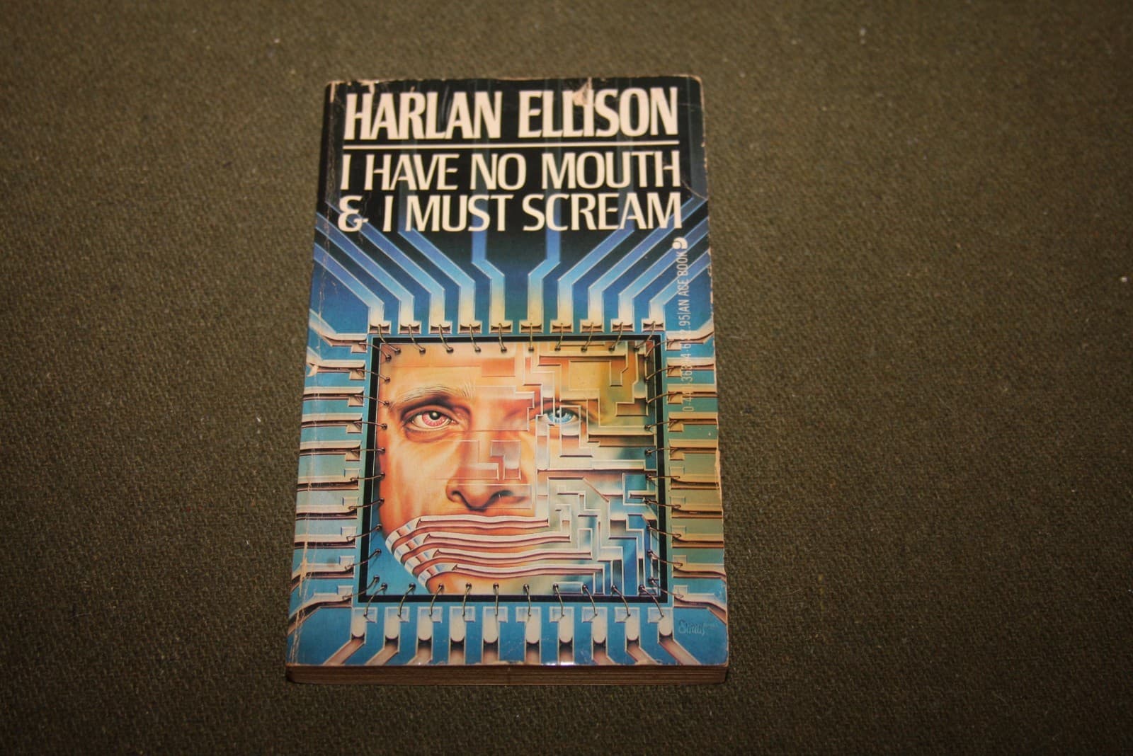 I Have No Mouth & I Must Scream by Harlan Ellison 1983 PB Ace