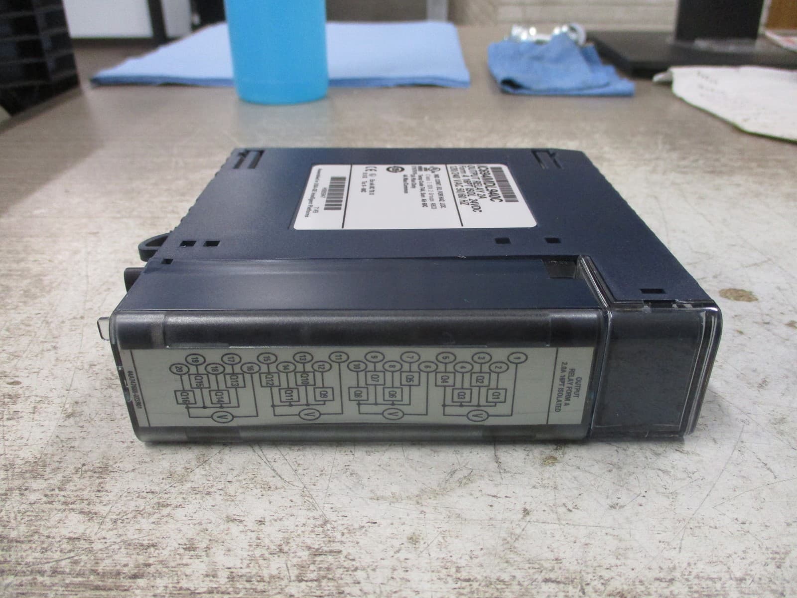 GE Fanuc Isolated Relay Output Module IC694MDL940C 16PT 24VDC 120/240VAC Used