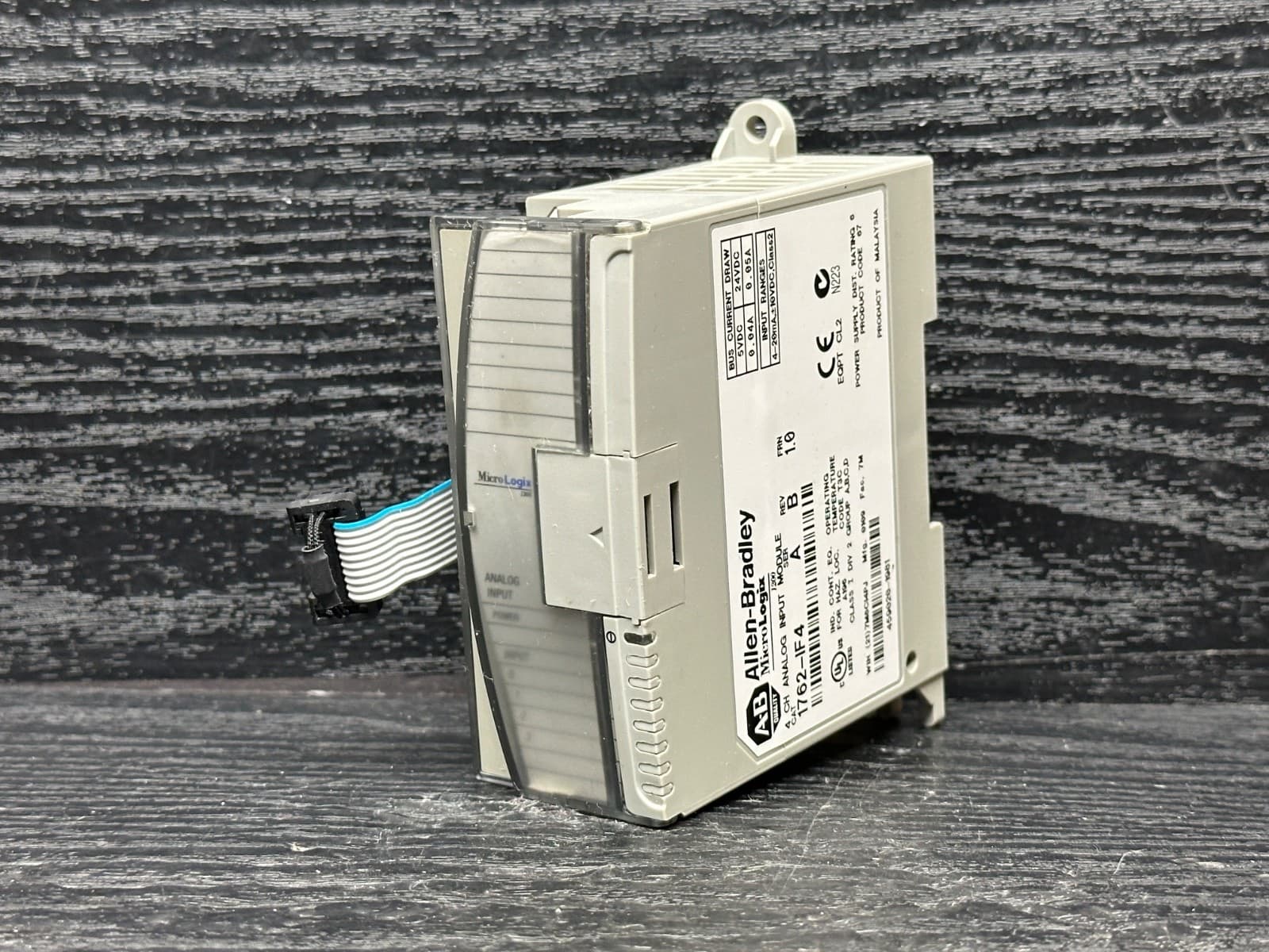 Allen Bradley 1762-IF4 1762-1F4 Ser A MicroLogix 1200 Analog Input Module 4Point