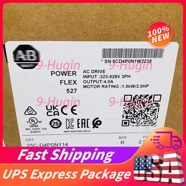 New Sealed Allen-Bradley 25C-D4P0N114 Original Genuine Inverter Free Shipping
