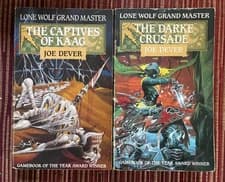 Lone Wolf - The Captives of Kaag & Darke Crusade - Red Fox #14 & 15 - FREE P&P