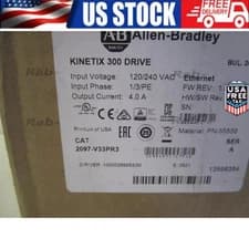 NEW Allen Bradley 2097-V33PR3 Kinetix 300 Servo Drive 240V 1Ph/3Ph US Free Tax