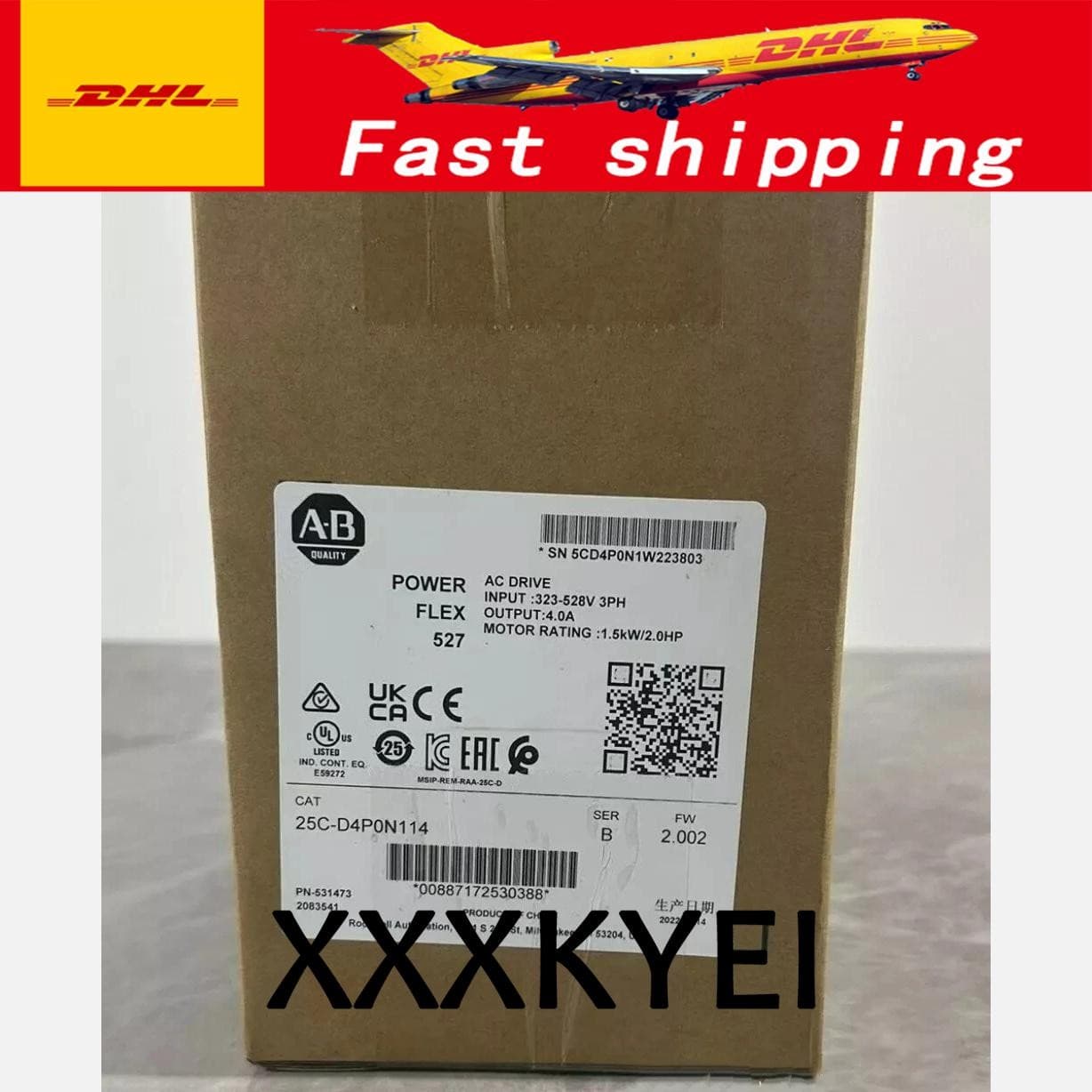 NEW 25C-D4P0N114 PowerFlex 527 AC inverters 25CD4P0N114