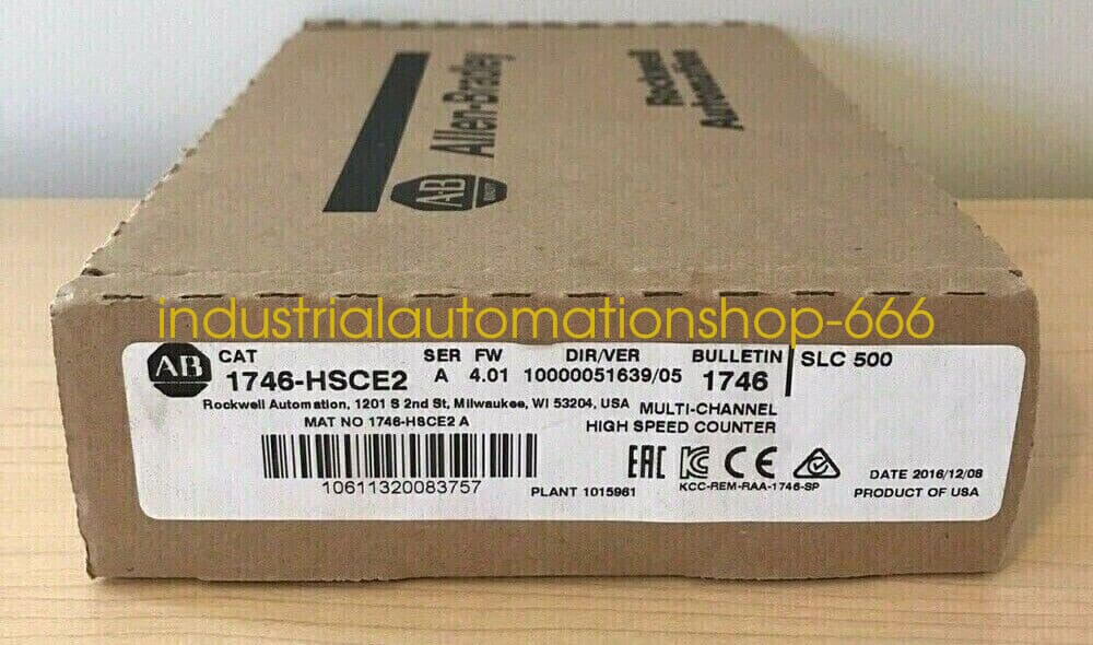 1PC New 1746-HSCE2 SER A Multi-Channel High Speed Counter Module DHL or FedEX