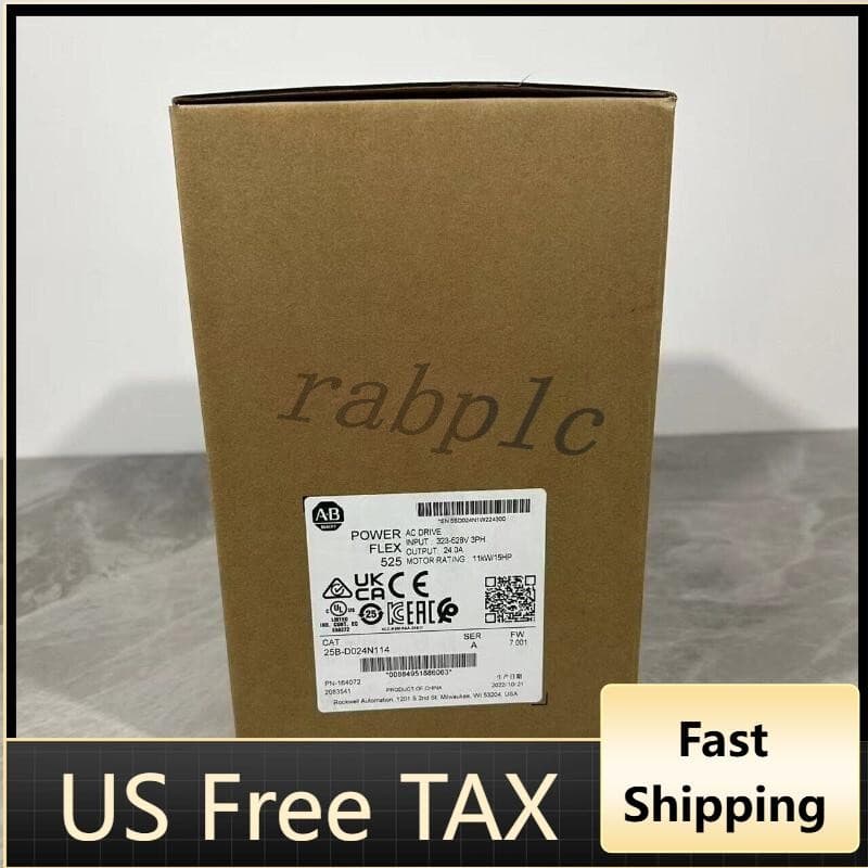 2022 NEW 25B-D024N114 Allen Bradley PowerFlex 525 AC Drive free shipping