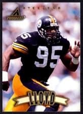 1997 Pinnacle Greg Lloyd Pittsburgh Steelers #108
