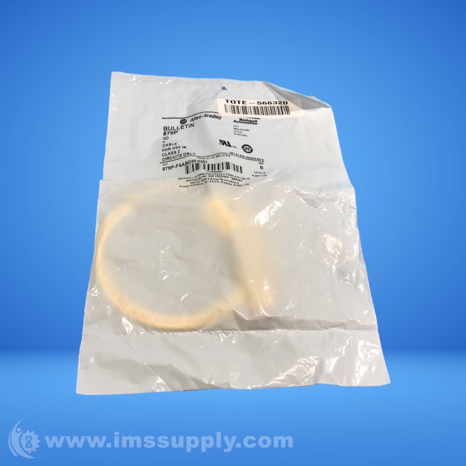 Allen Bradley 879P-F4ABDM-0M3 Series B V Cable FNFP