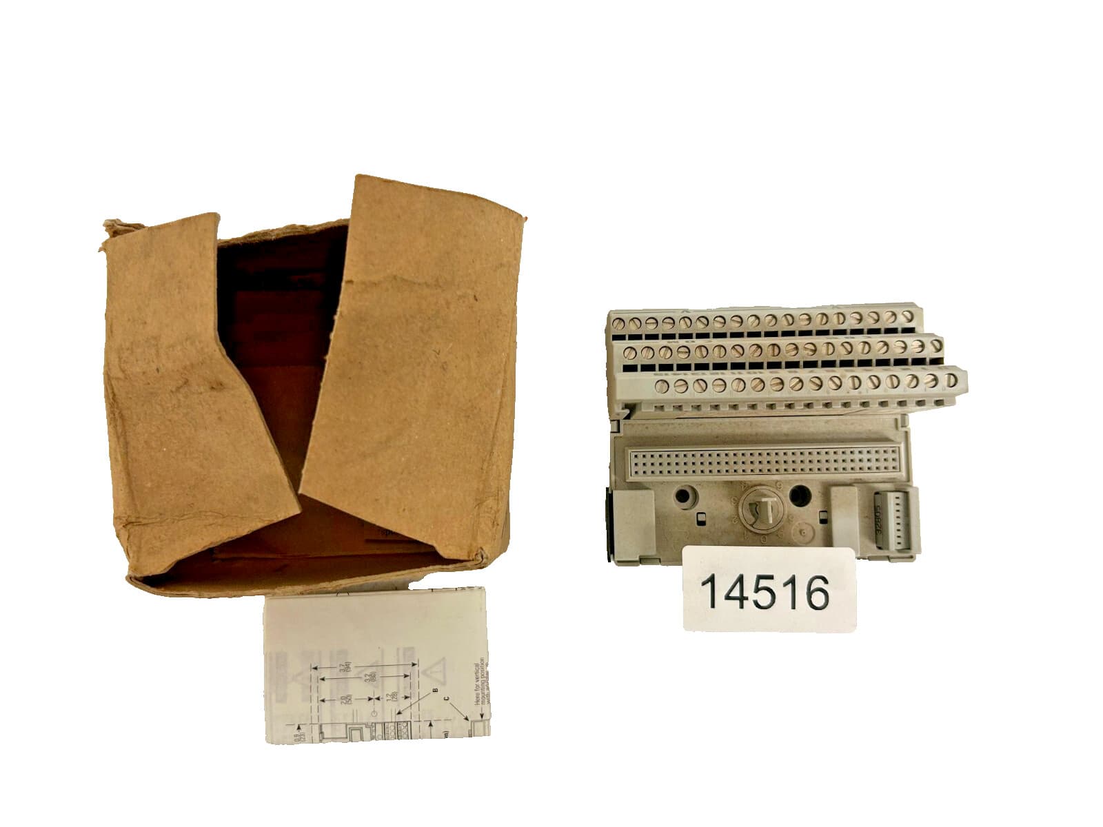 Allen-Bradley 1794-TB3 Terminal Block, 120VAC 10 Amps