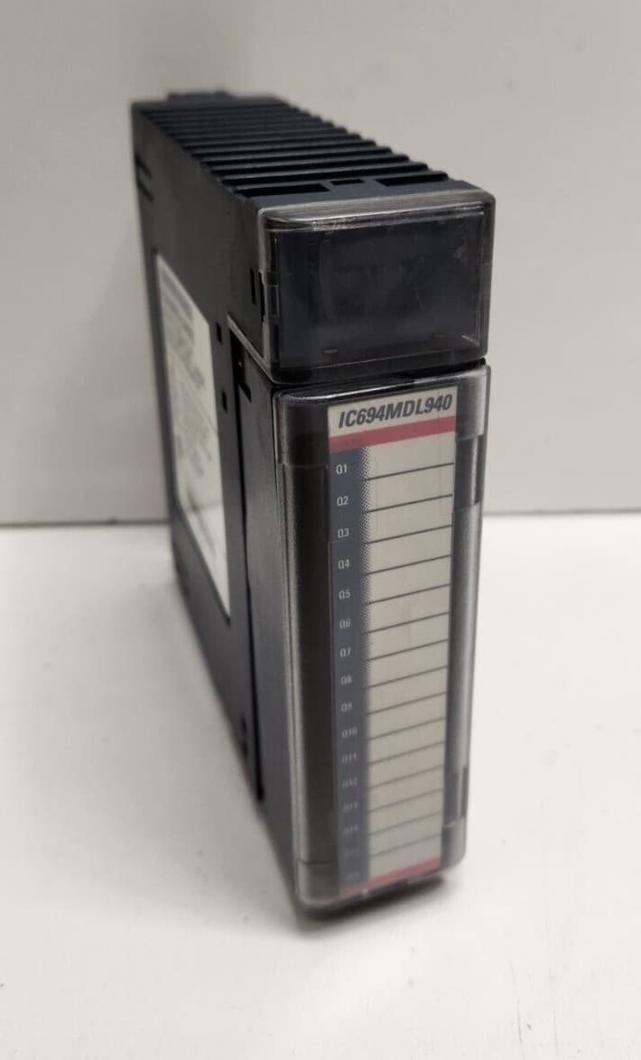 GUARANTEED! GE FANUC 120/240V 2A 16PT OUTPUT RELAY IC694MDL940B