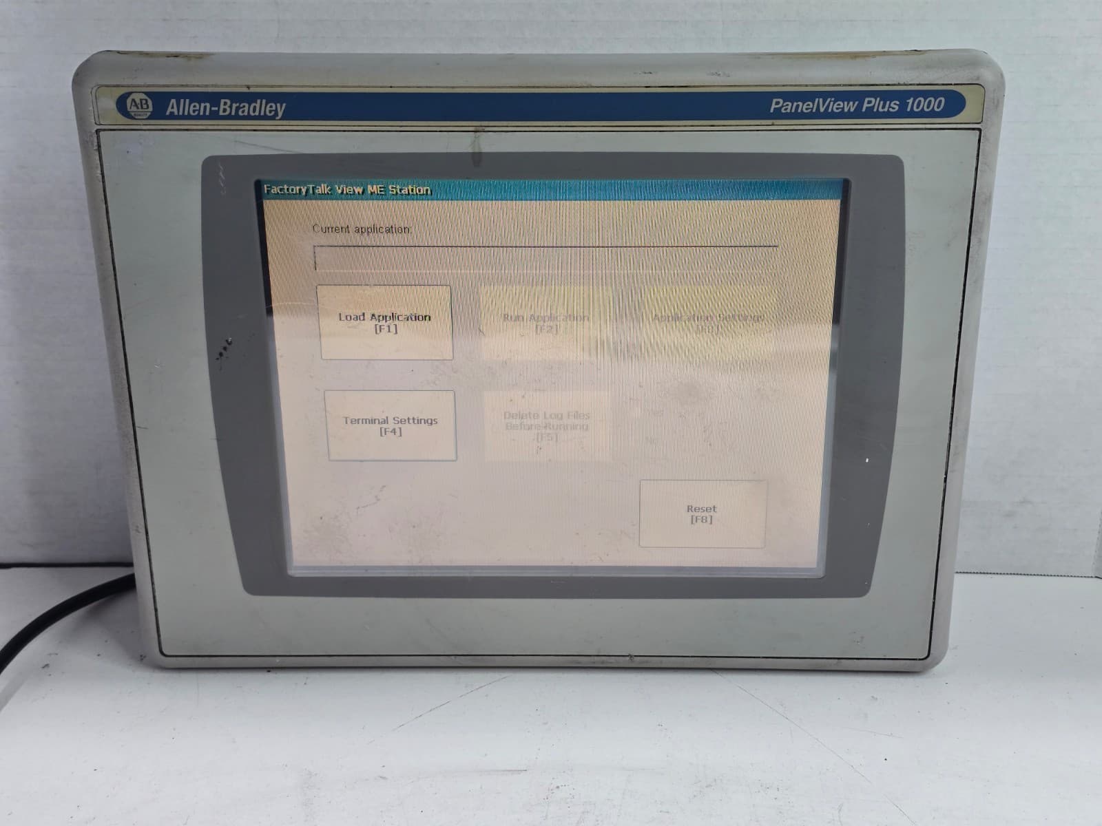 Allen Bradley HMI Touchscreen PanelView Plus 1000 2711P-T10C4A1 Interface Panel